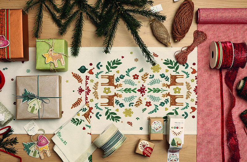 Winter glow theme with Marbre box set